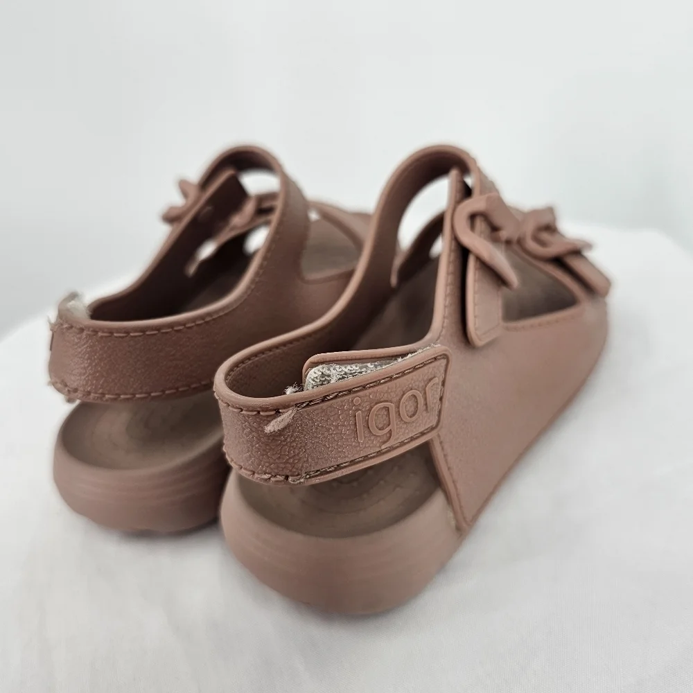 IGOR Mauve Kids Jelly Sandals | Size‎ 26 | EUC
